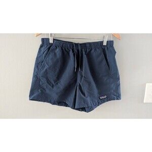Patagonia Shorts Women's M Navy Blue 4" Inseam Netplus